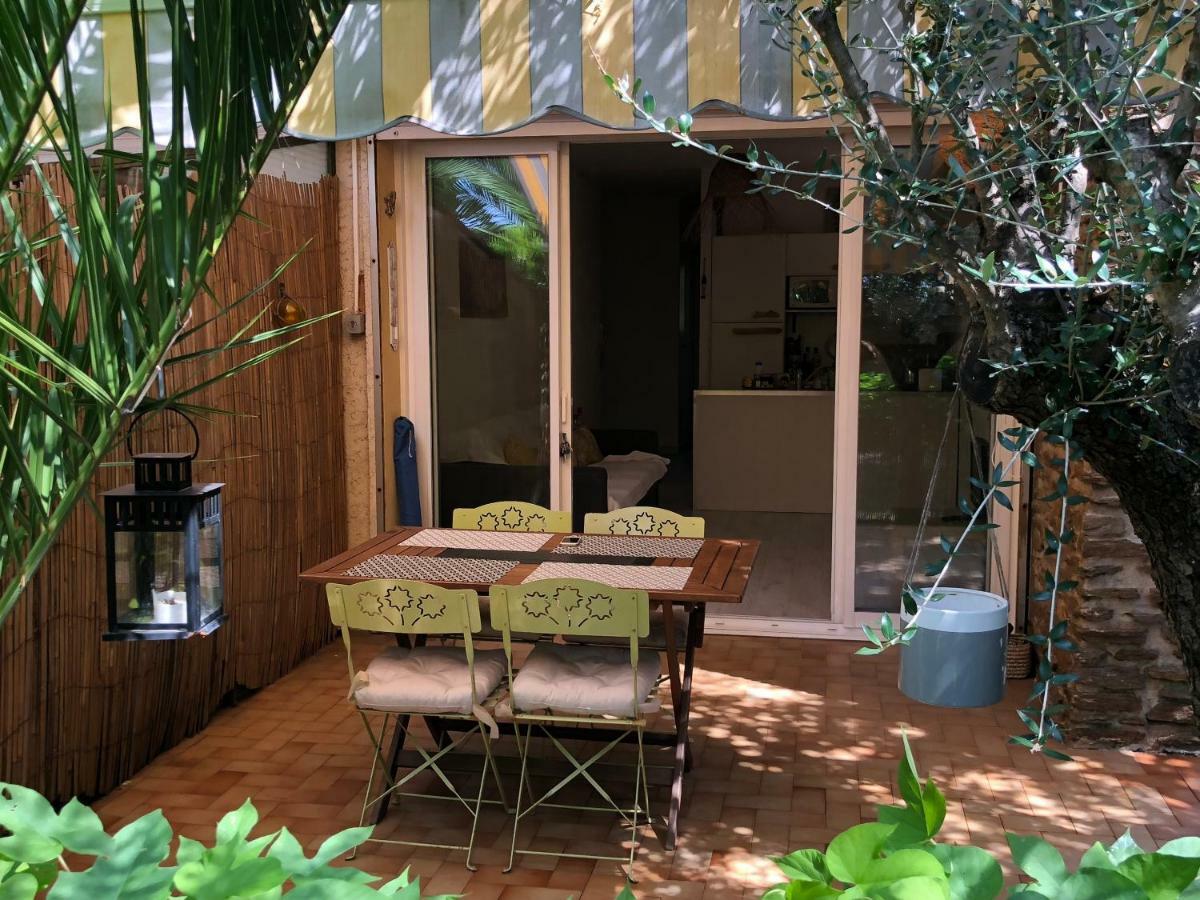 **** Beau T2 De 40 M2, Jardin De 70M2, Au Calme, A 50 Metres De La Plage Le Pradet Exteriör bild