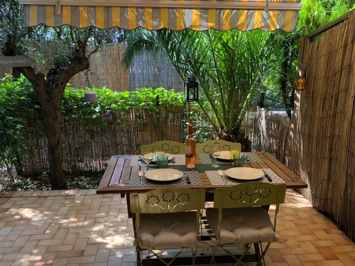 **** Beau T2 De 40 M2, Jardin De 70M2, Au Calme, A 50 Metres De La Plage Le Pradet Exteriör bild